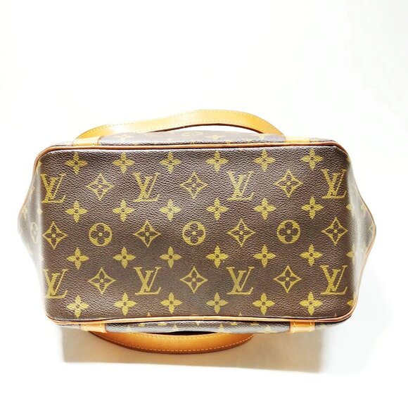 Authentic Louis Vuitton Sac Shopping Brown Monogram Tote Bag mn845-111825 - Picture 8 of 16